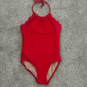 Euc Old Navy Medium Red one piece